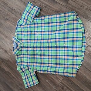 Chaps Button front shirt large